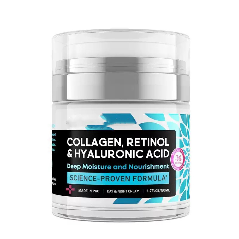 Collagen Retinol Hyaluronic Acid Cream Anti-Aging Face Moisturizer for Face Daily Moisturizer Face Cream