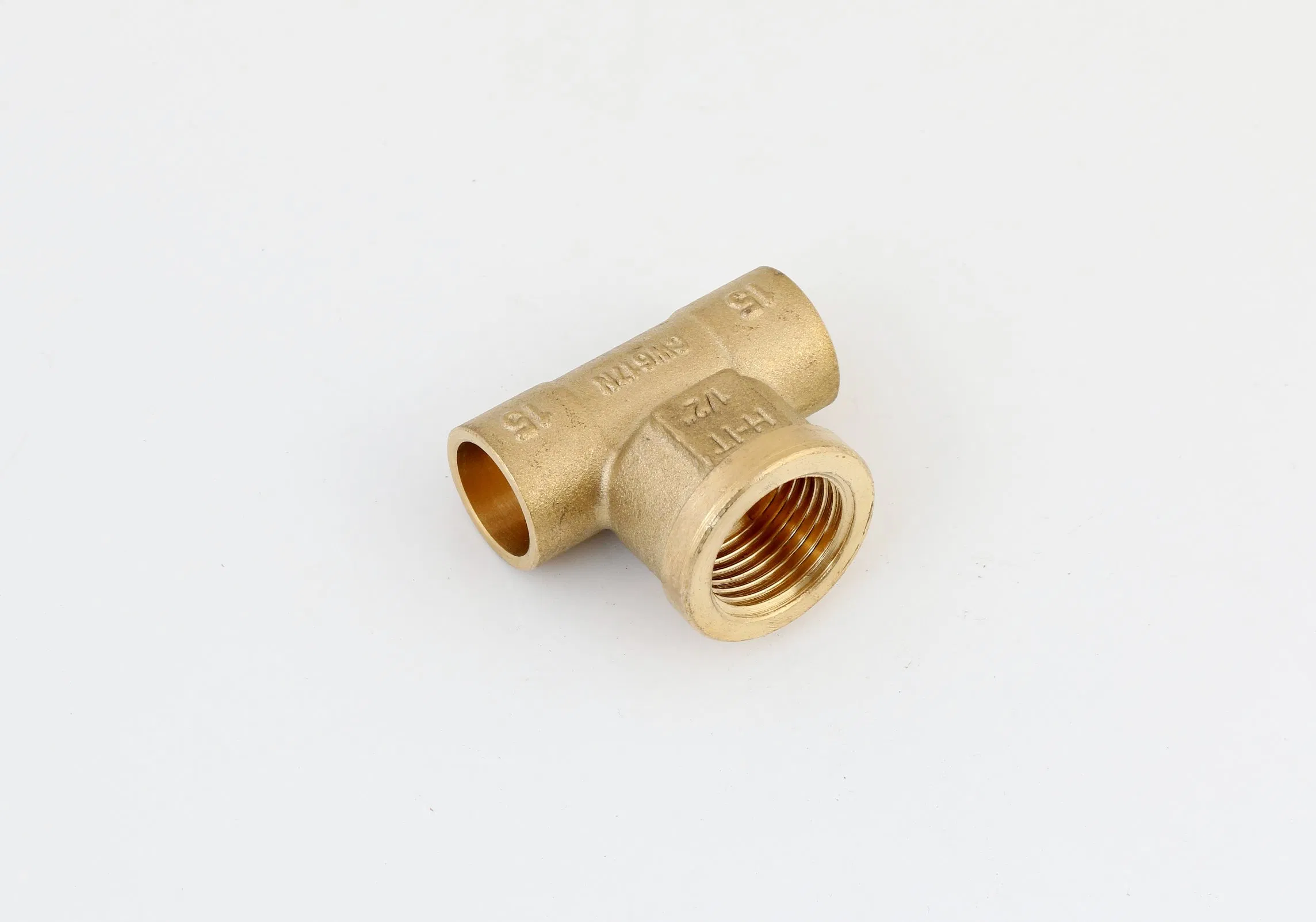 Brass Female Thread Tee Full Sizes Pipe Connectors