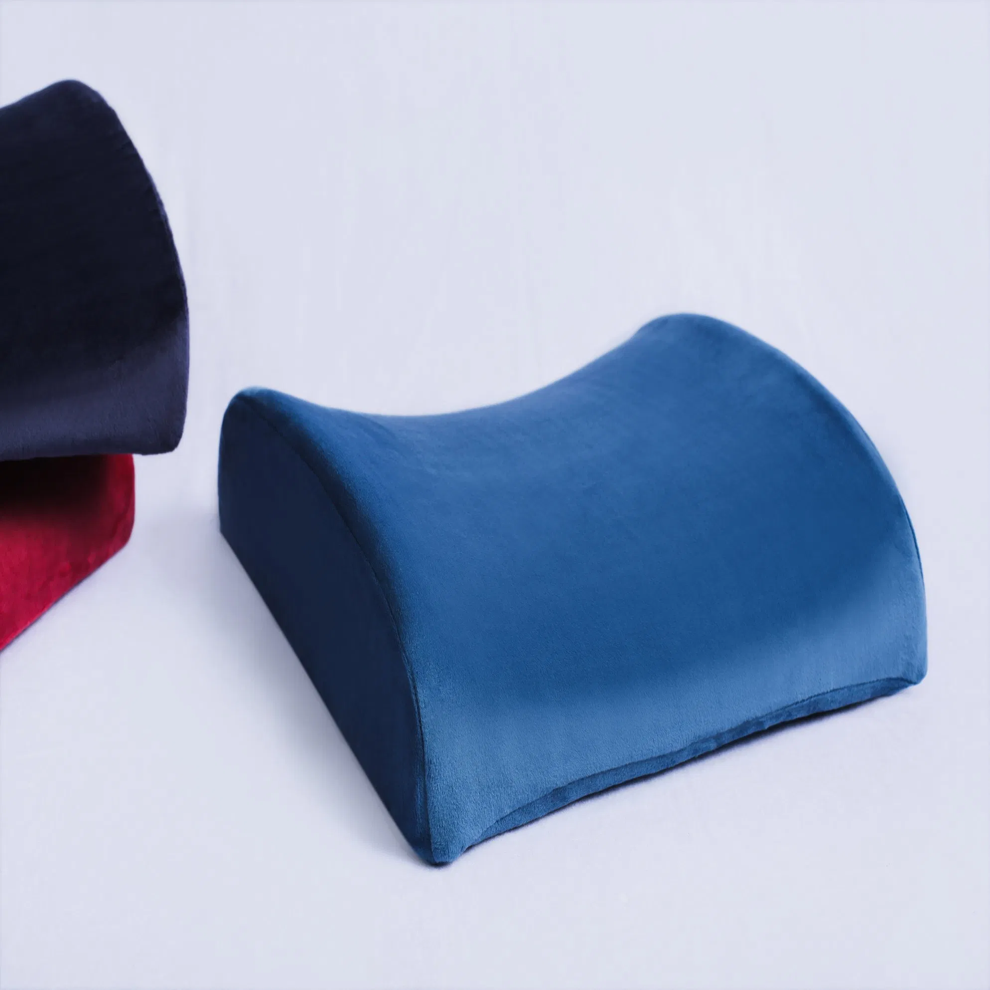 Wholesale High Quality Memory Foam Lumbar Support Cushion Backrest Pillow with Comfortable Cover Excellent Resilience Pillow