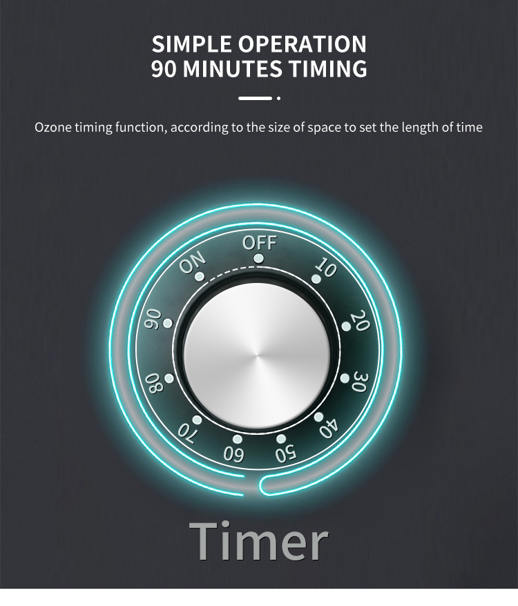 Mechanical Air Purifier Cleaner Sterilizer Disinfection Ozone Generator