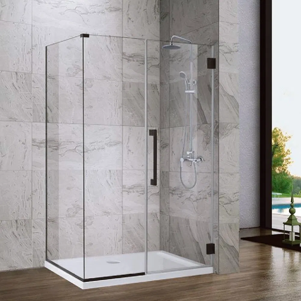 Sleek Frameless 8mm Tempered Glass Shower Door System