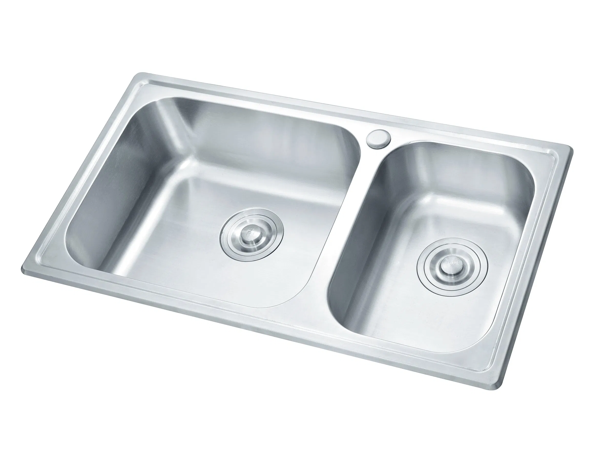 Factory Sale Press Kitchen Sink Stainless Steel Double Bowl Kitchen Sink