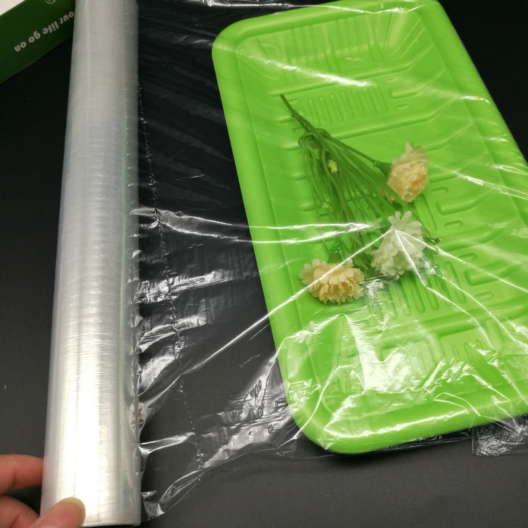 Food Service Plastic PLA 100% Biodegradable Food Packaging Fresh Wrap Cling Film