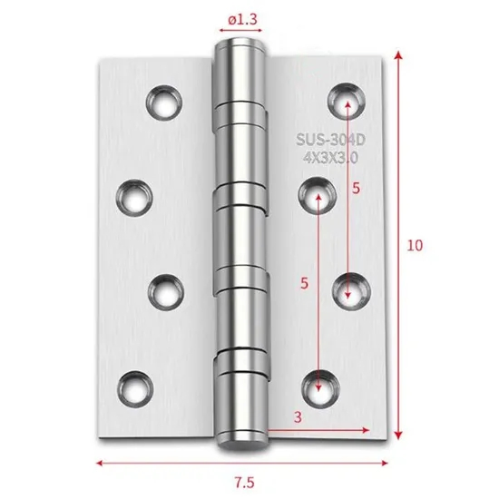 China Manufacture High Quality Stainless Steel/ Yellow Brass/Carbon Steel Window Hinge