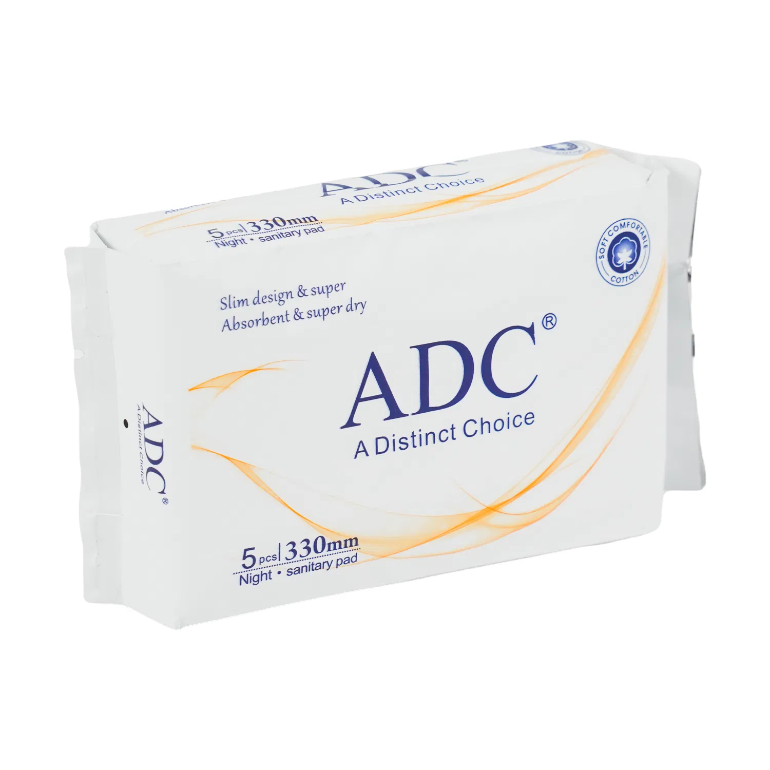 Ultra Thin Cotton Women Pad Disposable Sanitary Napkin