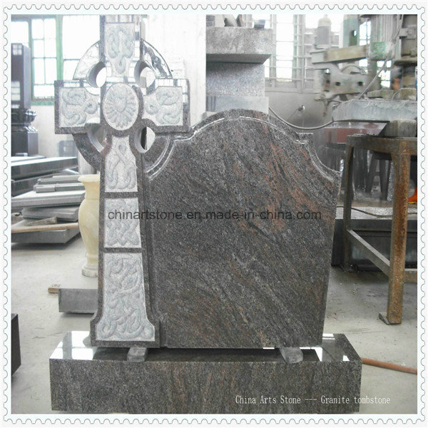 Nature Granite Tombstone for Memory