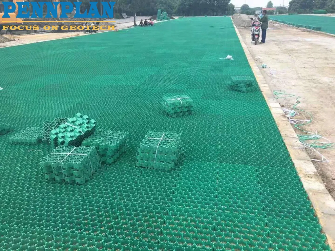HDPE Plastic 38mm Grass Gravel Paver Driveway Grid