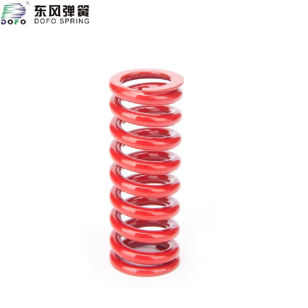 Silicochro Alloy Steel Red Painting Clutch Plate Compression Spring