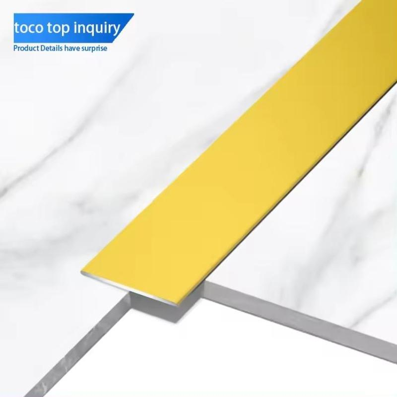 Mirror Finish Stainless for Wall Decorative Flat Profile Strips Steel Tile Trim