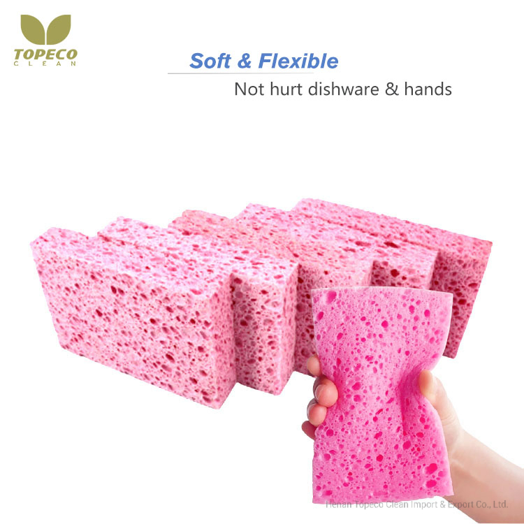 Topeco Soft Multi-Use High Quality Skin-Friendly Cellulose Sponge