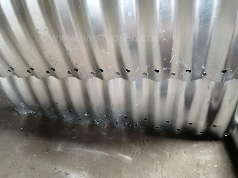 6 Inch Corrugated Drainage Pipe Factory Price Culvert Pipe Metal