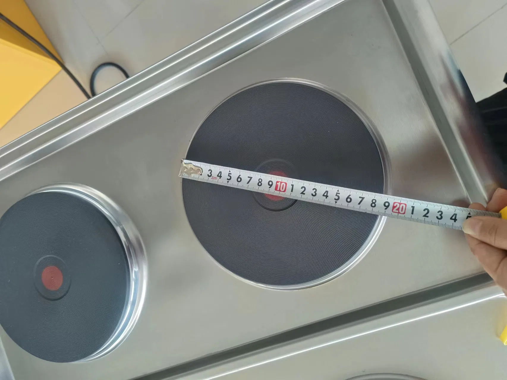 Commerial Counter Top Electric 4-Plate Cooker stainless Steel for Restaurant