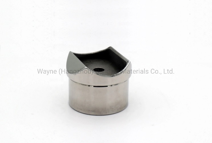 Stainless Steel Handrail Slotted Tube/Tube Channel Fitting Top Support V6001