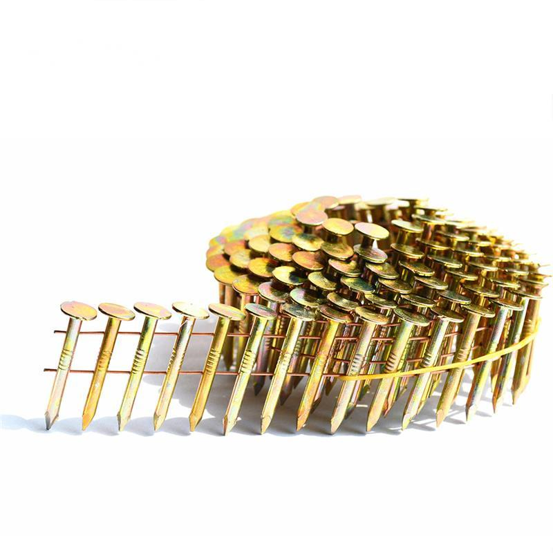 15degree Smooth/Twisted//Screw/Spiral Shank Roofing Coil Nail