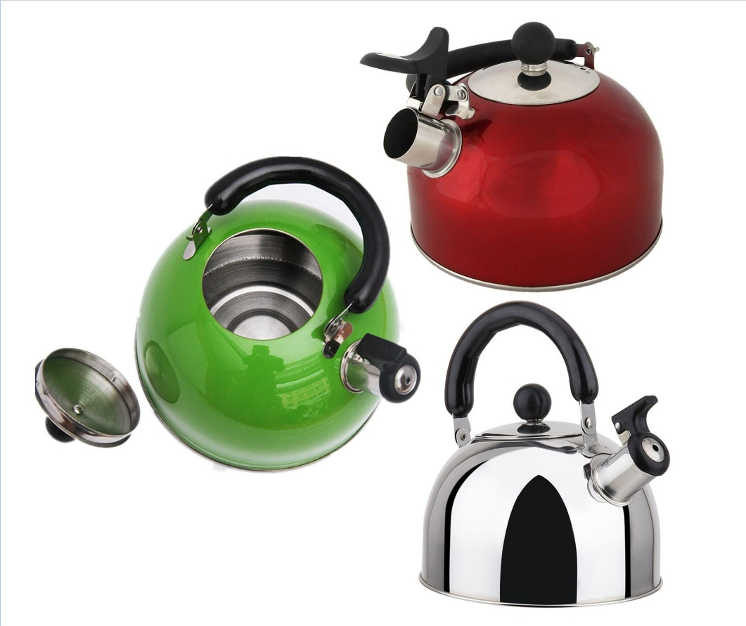 Чайник со свистком из нержавеющей стали