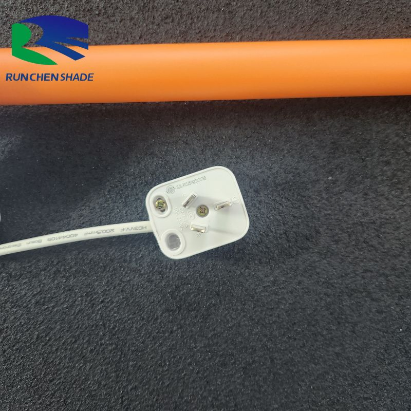 Black Curtain Rail Electric Curtain Motor