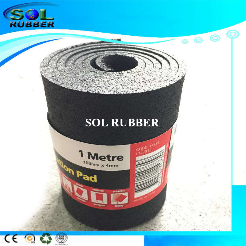 Sol Rubber High Impact Anti Vibration Roll Rubber Pad