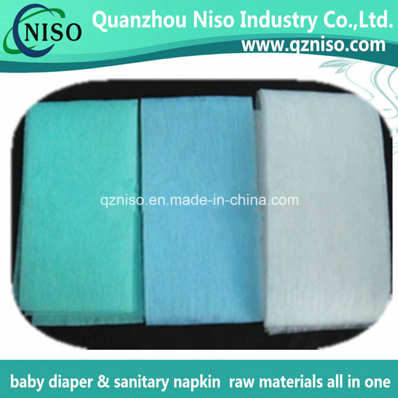 White Blue Adl Nonwoven Fabric for Baby Diaper Raw Materials with SGS Certificate