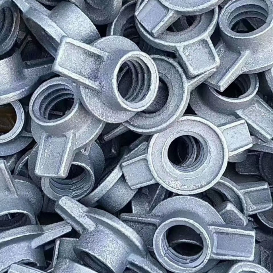 Aluminum Form Work Concrete Tie Rod Casting Wing Nut