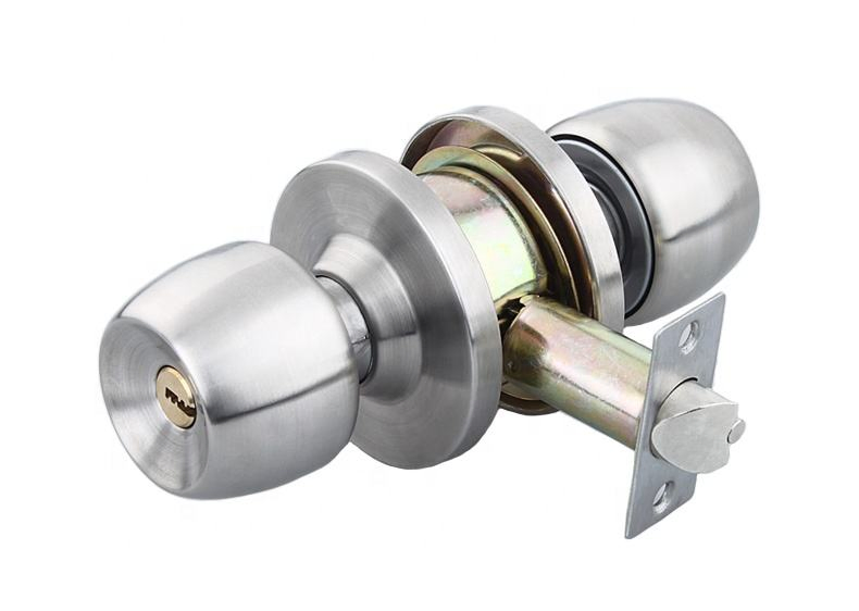 High Quality Cerraduras De Interior Handle Furniture Entry Passage Cylindrical Knob Door Lock Cylindrical Lock