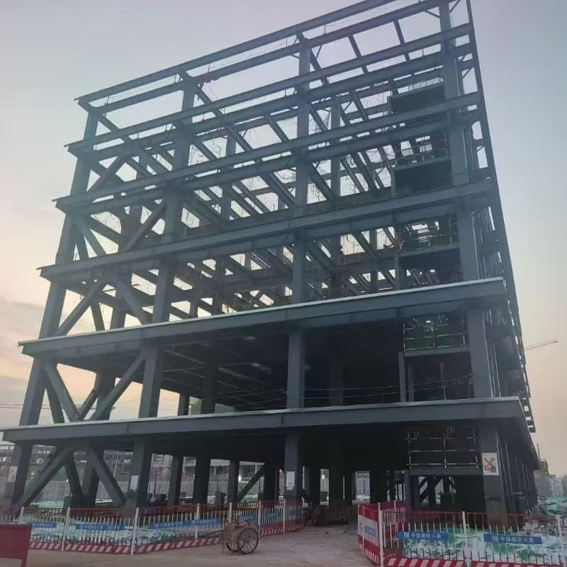 High Quality Steel Structure Warehouse Workshop with Modern Features for Industries, Leading Factory with Certifications