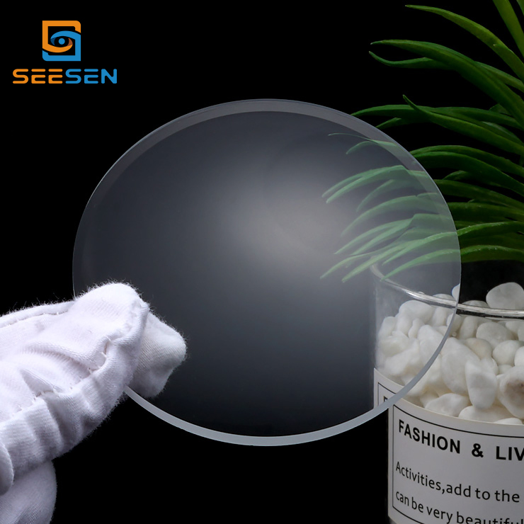 Manufacturing Cr39 1.499 Round Top Optical Lenses Bifocal Ophthalmic Eyeglasses Lenses