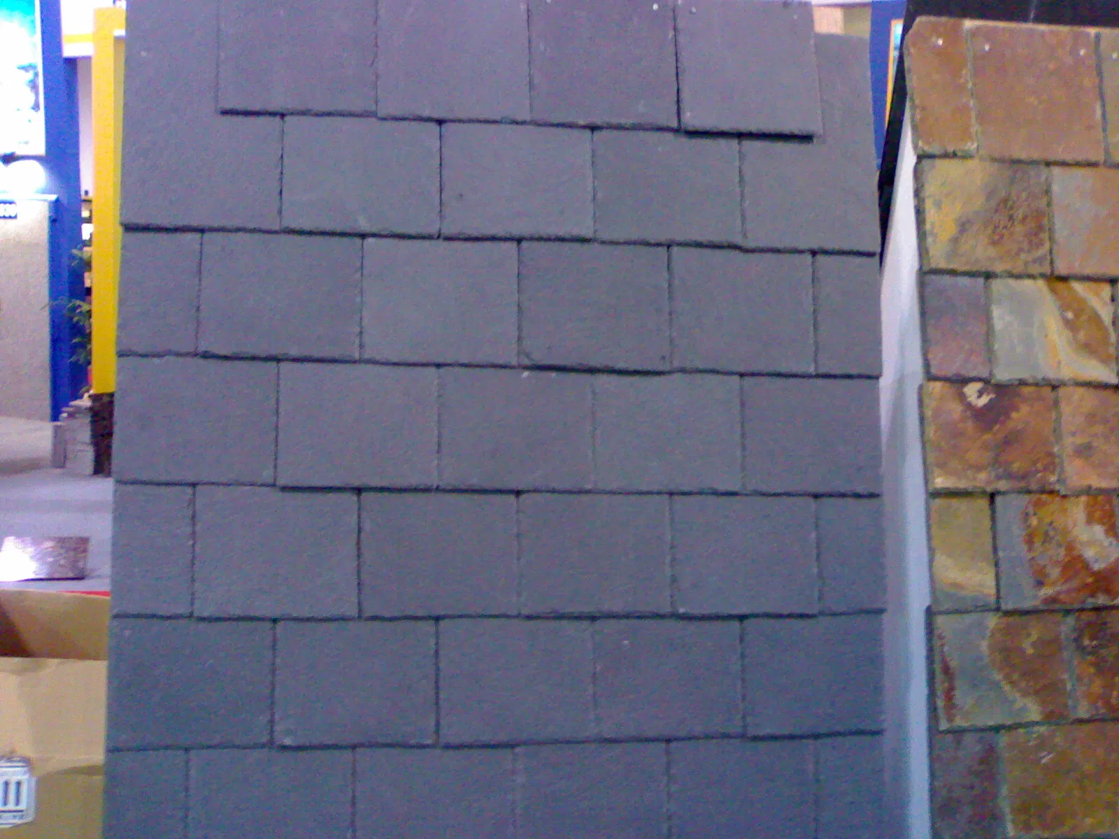 Culture Stone Natural Fish Scale Black Slate Roofing Tiles, Slate Roof Tile for Roof Coating