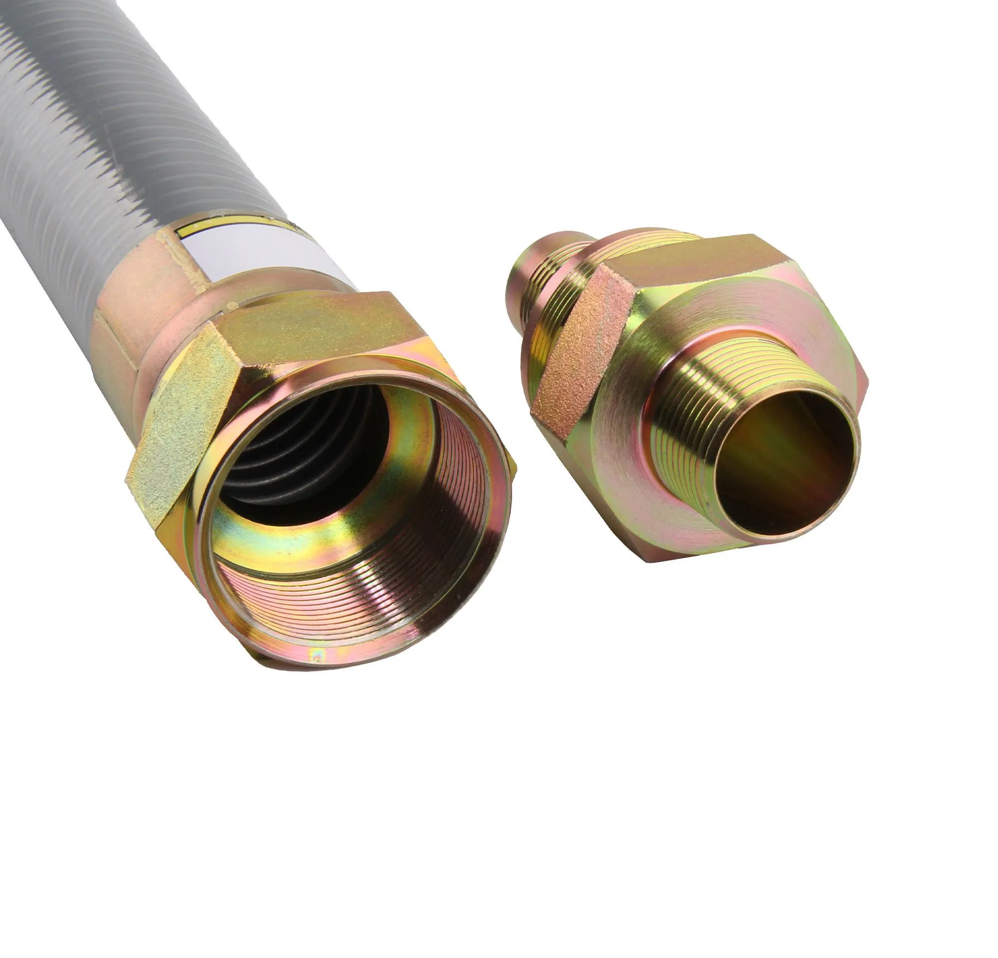 Customizable Flexible Fuel Gas Connector with Cold Forming and PVC Coating