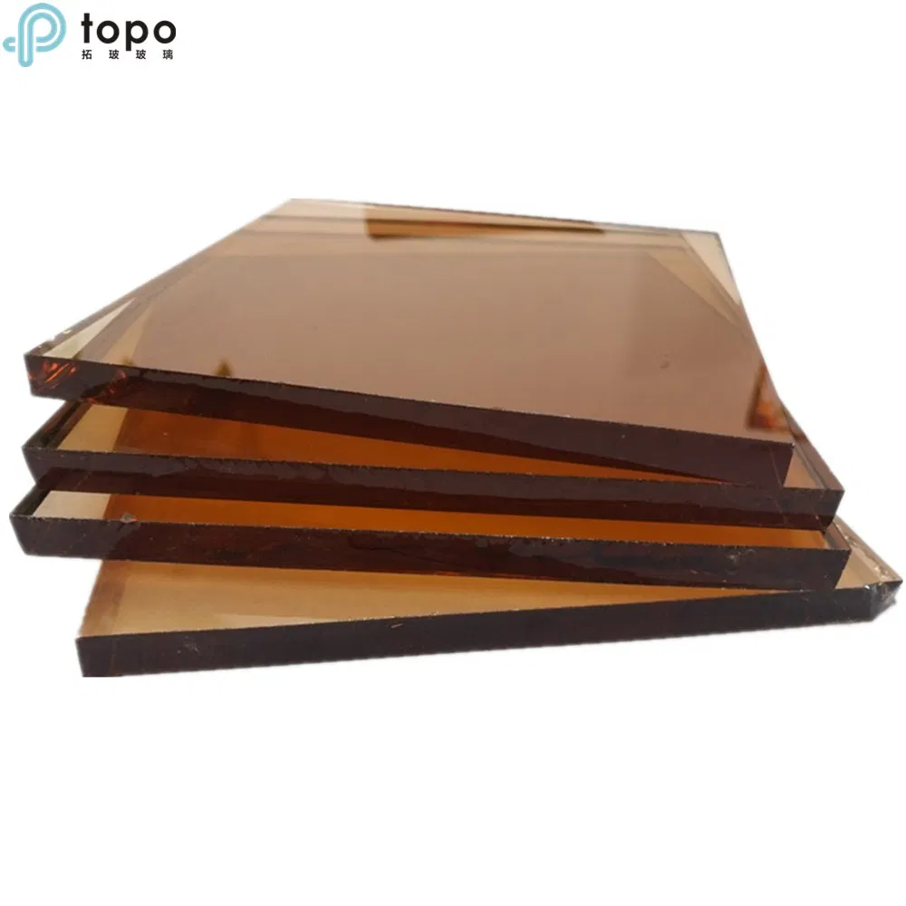 5mm, 6mm, 12mm Smoothly Surface Pink Float Glass for Lamp Glass and Cup Glass (C-P)