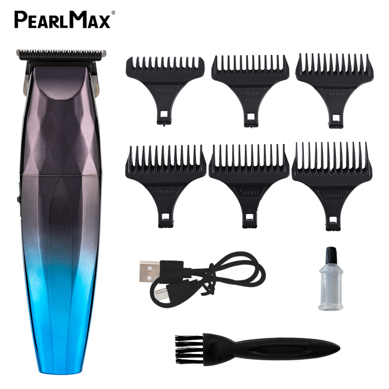 Professional High-Speed Motor Trimmer Hair Metal Material Cordless Hair Cutter Electric Rechargeable Hair Clippers