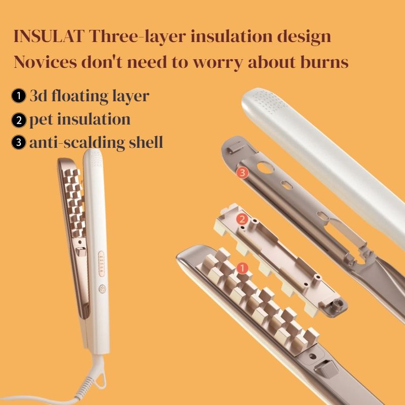The Dual-Purpose Mini Fluffy Splint on The Top of The Bangs Is Multifunctional
