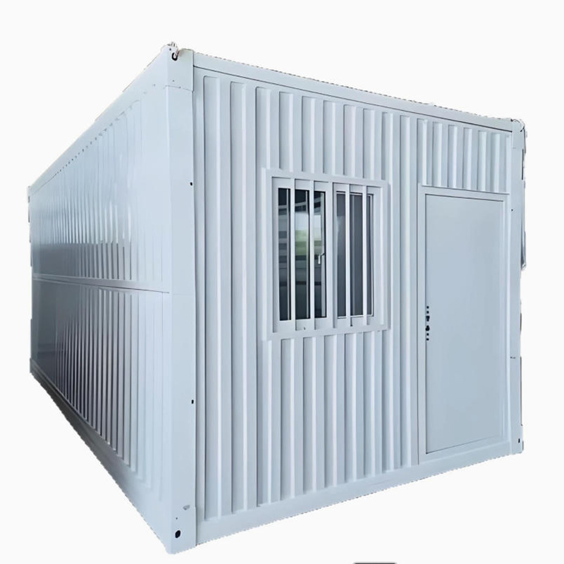 Quality Prefab Z Fold Container House Durable Steel Structure Foldable House 20FT Expandable Container Home for Site Office