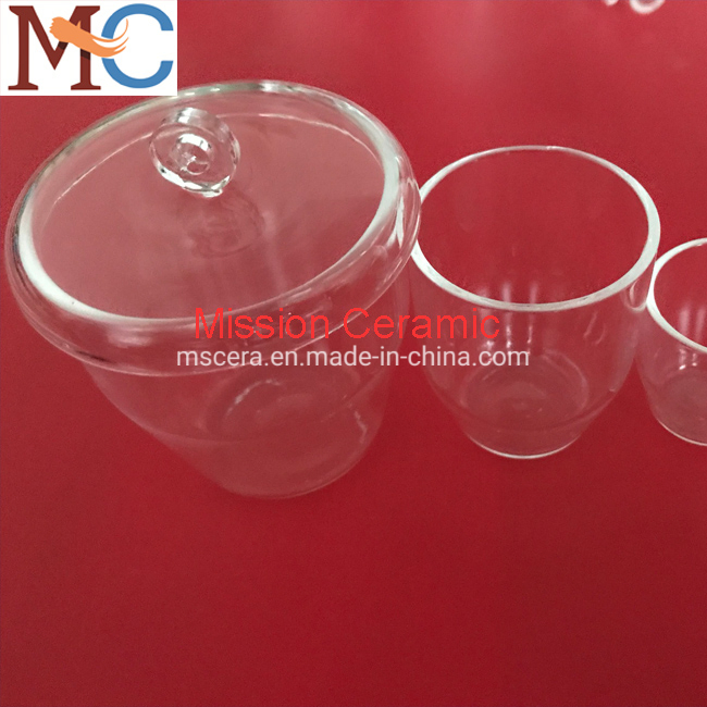 Кварцевый тигель из плавленого кварца Sio2, 50 мл