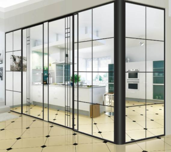 New Designs/New Colors/Folde Door/Slide Door/Tempered Glass