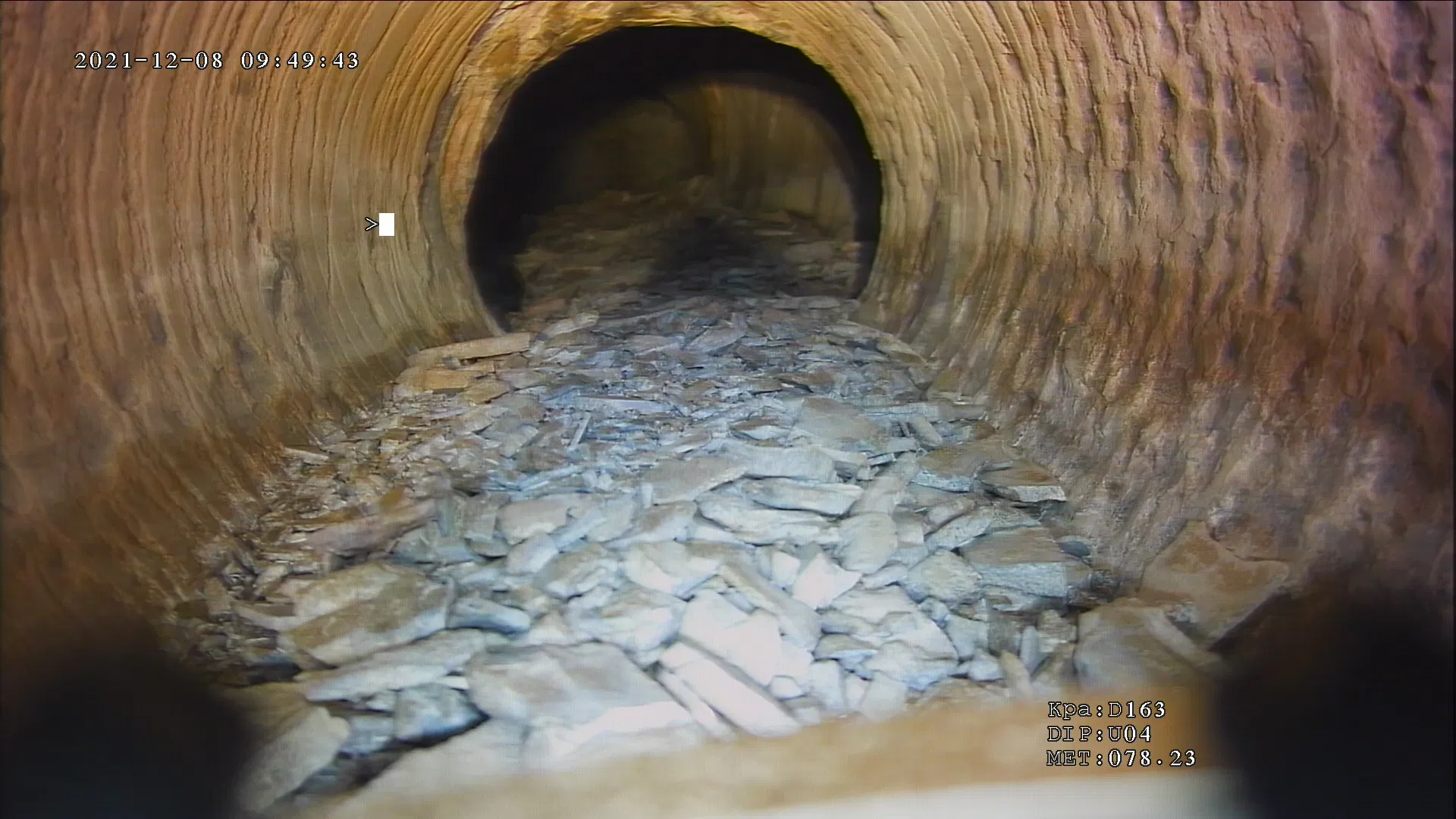 Промышленный робот-камера для инспекции труб GT102