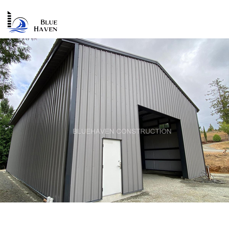 Steel Frame Member Gasoline Station Canopy for GB Standard Hot-Rolled Steel Column