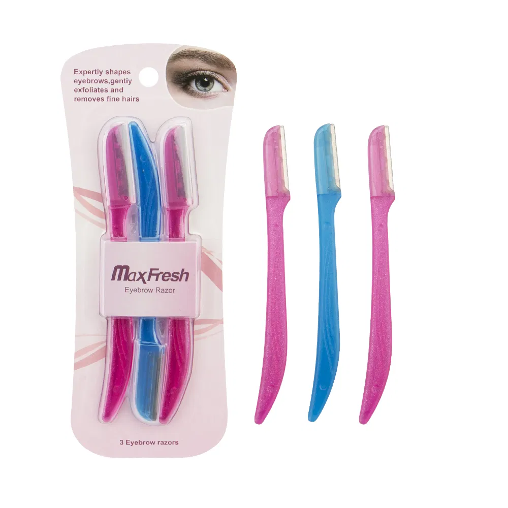 Eyebrow Razor Blades for Women and Ladies Multipurpose Eyebrow Face Razor Exfoliating Dermaplaning Tool Razor