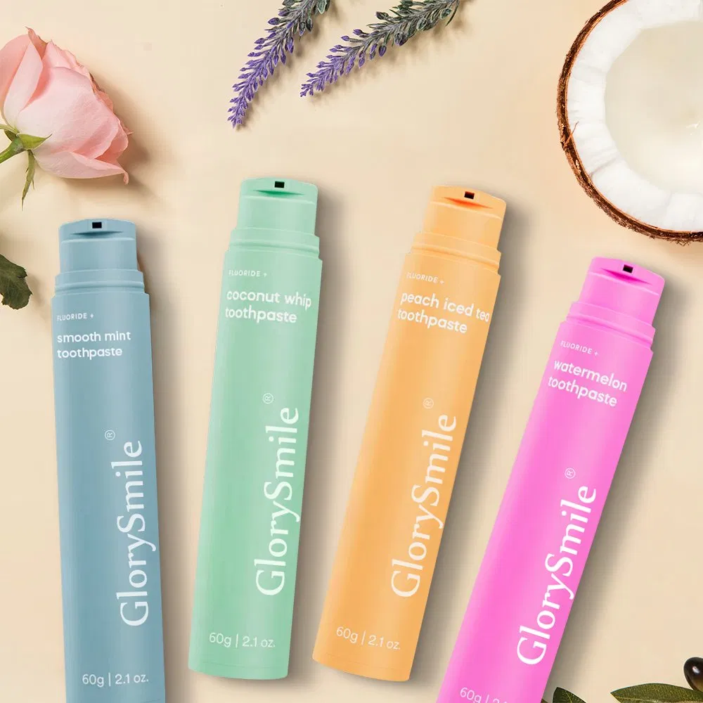 New Arrival Cheap Price OEM Hotel Travel Size Peach Iced Tea Toothpaste