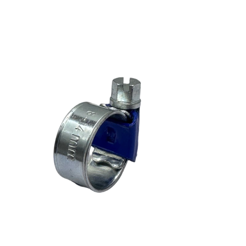 Хомуты синие British Type 15-24 мм, высокое качество