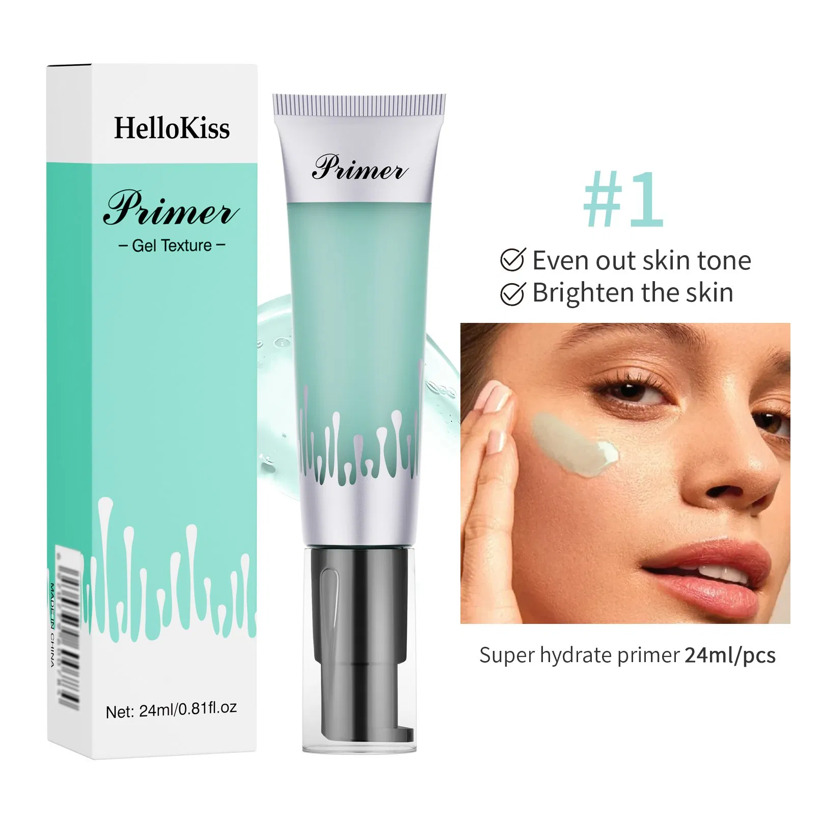 New Wholesale Cosmetics Bases De Makeup Brighten Glow Skin Face Primer Before Foundation