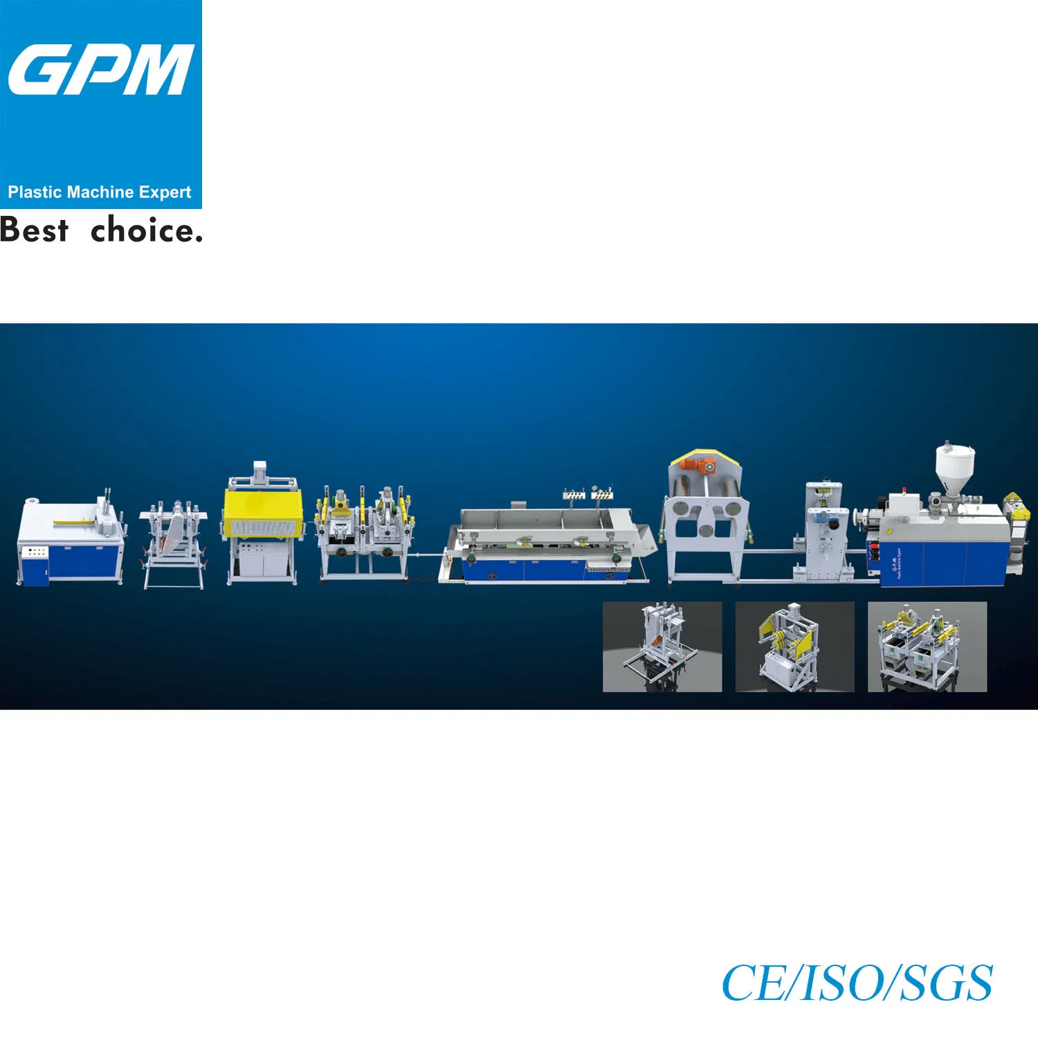 High Quality PVC Fast Loading Wallboard Extrusion Line