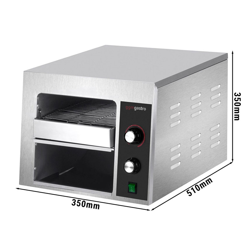 Conveyor Toaster Restaurant Kitchen Commercial Electric Bread Bun Belt Conveyor Toaster Tj535