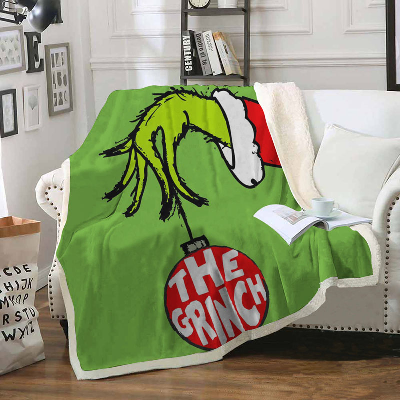 150*130 Cm Ultra Soft Cozy Lightweight Throw Blanket Super Soft Christmas Blanket for Home Bed