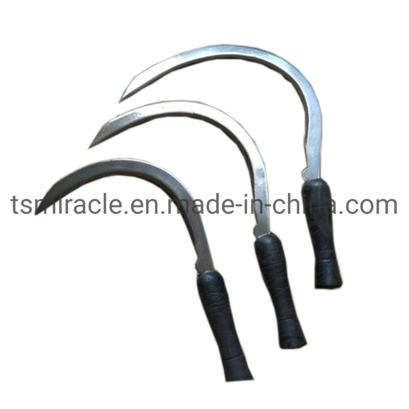 Wooden Handle Big Curved Sickle 8 "10" 12 "14" 16"