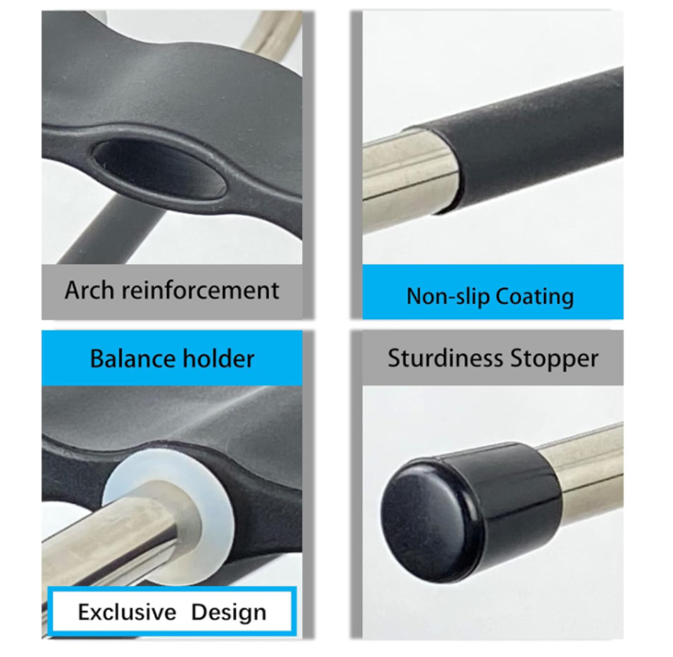 2 Pack Closet Multiple Layers Multifunctional Uses Rack Organizer Hanger for Trousers