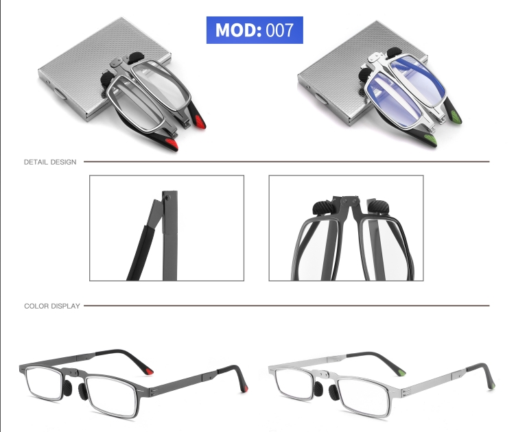High-Quality Portable Folding Reading Glasses