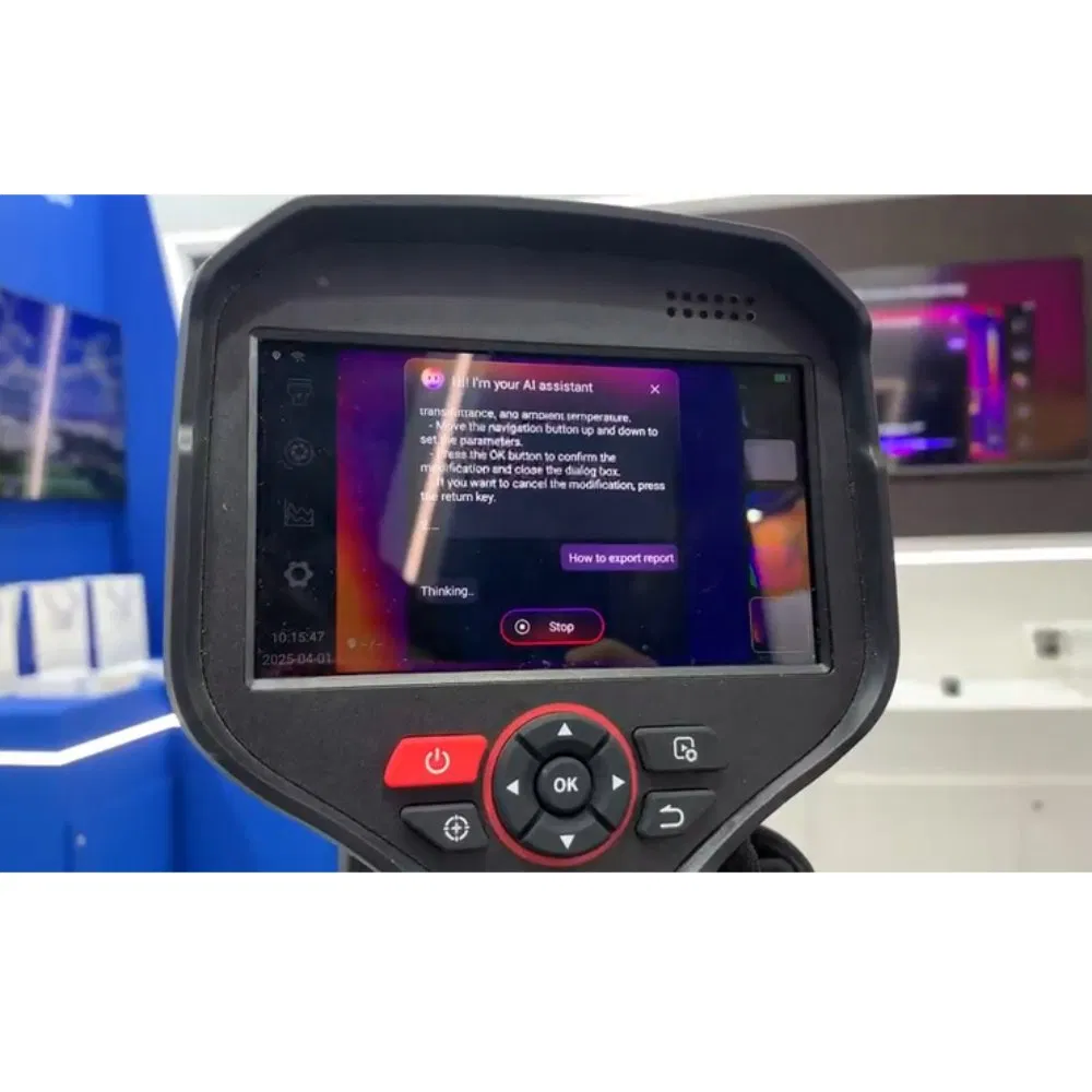 Rt630 Series Portable Thermal Imaging System Supporting 20 Movable Analysis Points and Real-Time Rtsp Video Stream