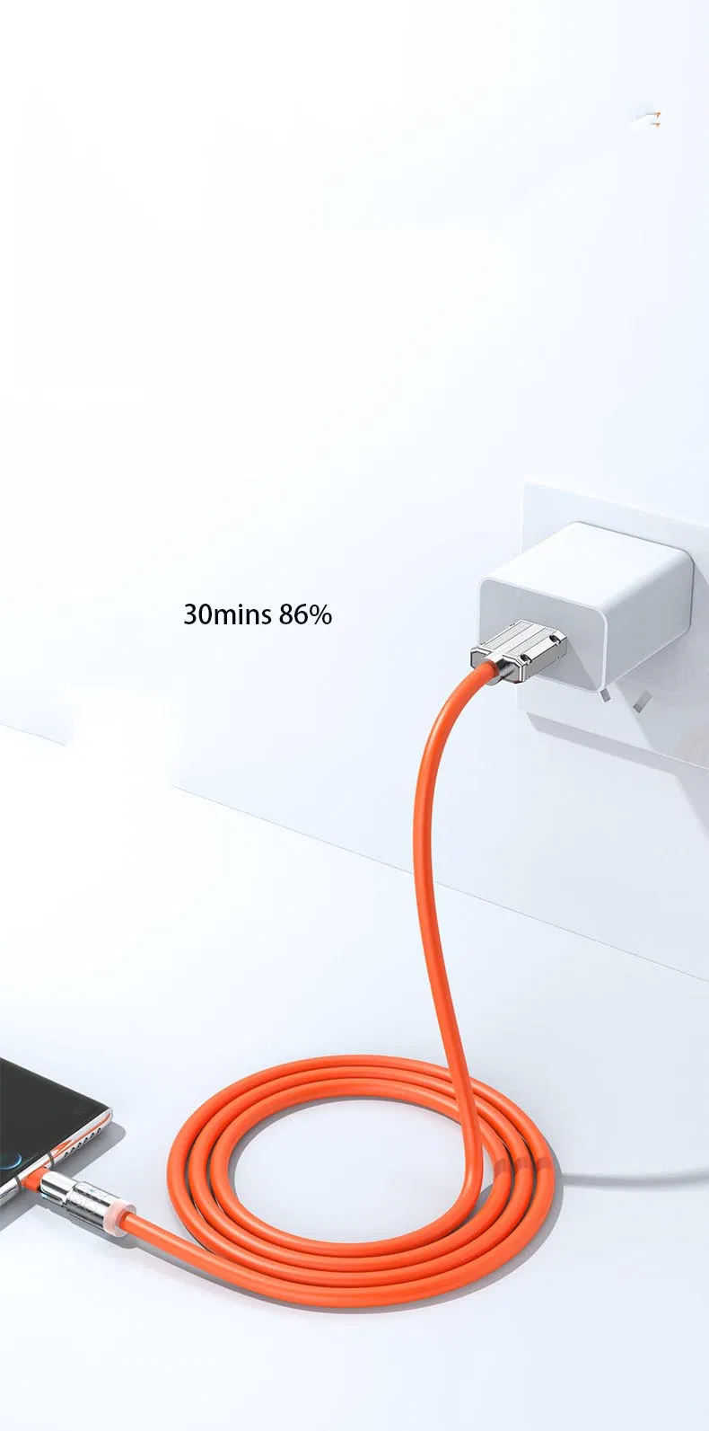 USB-C кабель для быстрой зарядки и передачи данных