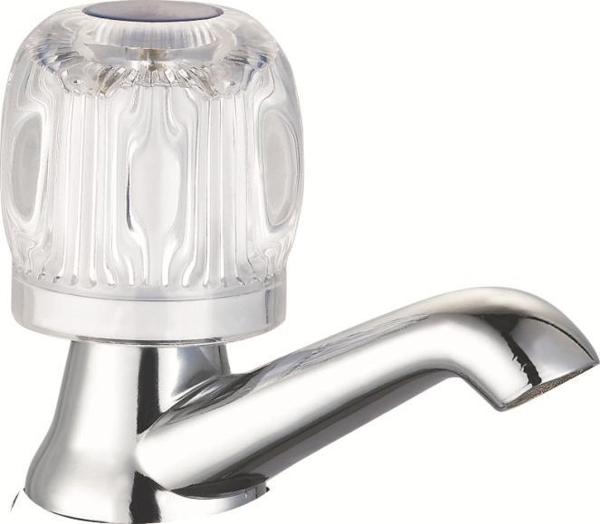 Cold Water Tap Zinc Material Bicock Basin Tap Zh-8500