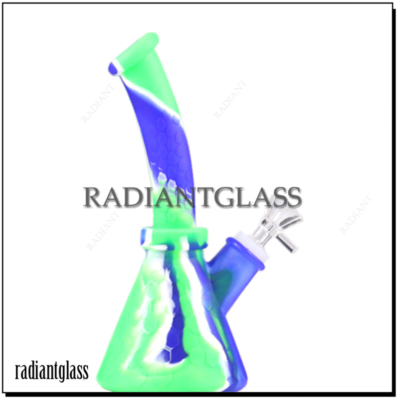 Multi-Color Water Pipe Smoking Hookah Manufacturer Silicone Pipe Beaker Wholesale Price Water Pipe Silicone Pipe